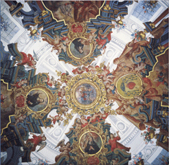 Pinturas murales de la bóveda