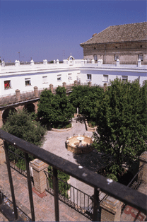 Vista general del claustro