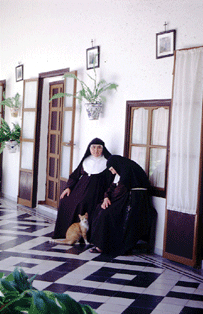 Hermanas en el claustro