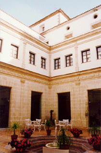 Vista actual del patio