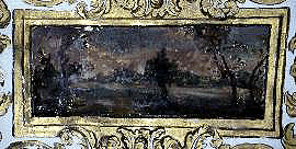 Paisaje; Pintura mural del intradós