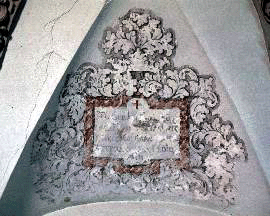 Pintura mural del luneto