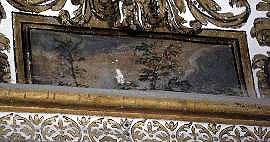 Paisaje; Pintura mural del intradós