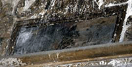 Paisaje; Pintura mural del intradós