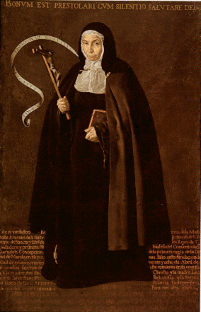 La venerable madre Jerónima de la Fuente (Museo del Prado, Madrid)