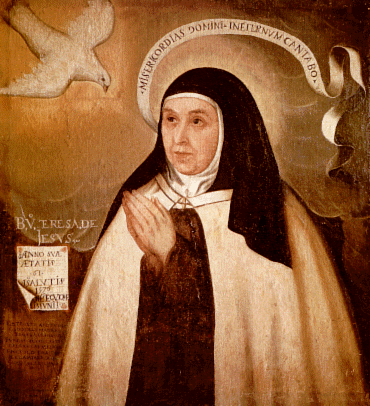 Santa Teresa de Jesús. Autor Fray Juan de la Miseria.