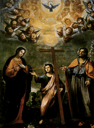 La Trinidad en la tierra. Autor: Juan de Uceda