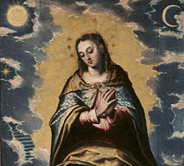 Detalle de Inmaculada Concepción. Autor: Cristóbal Gómez.(Se abrirá en una nueva ventana)